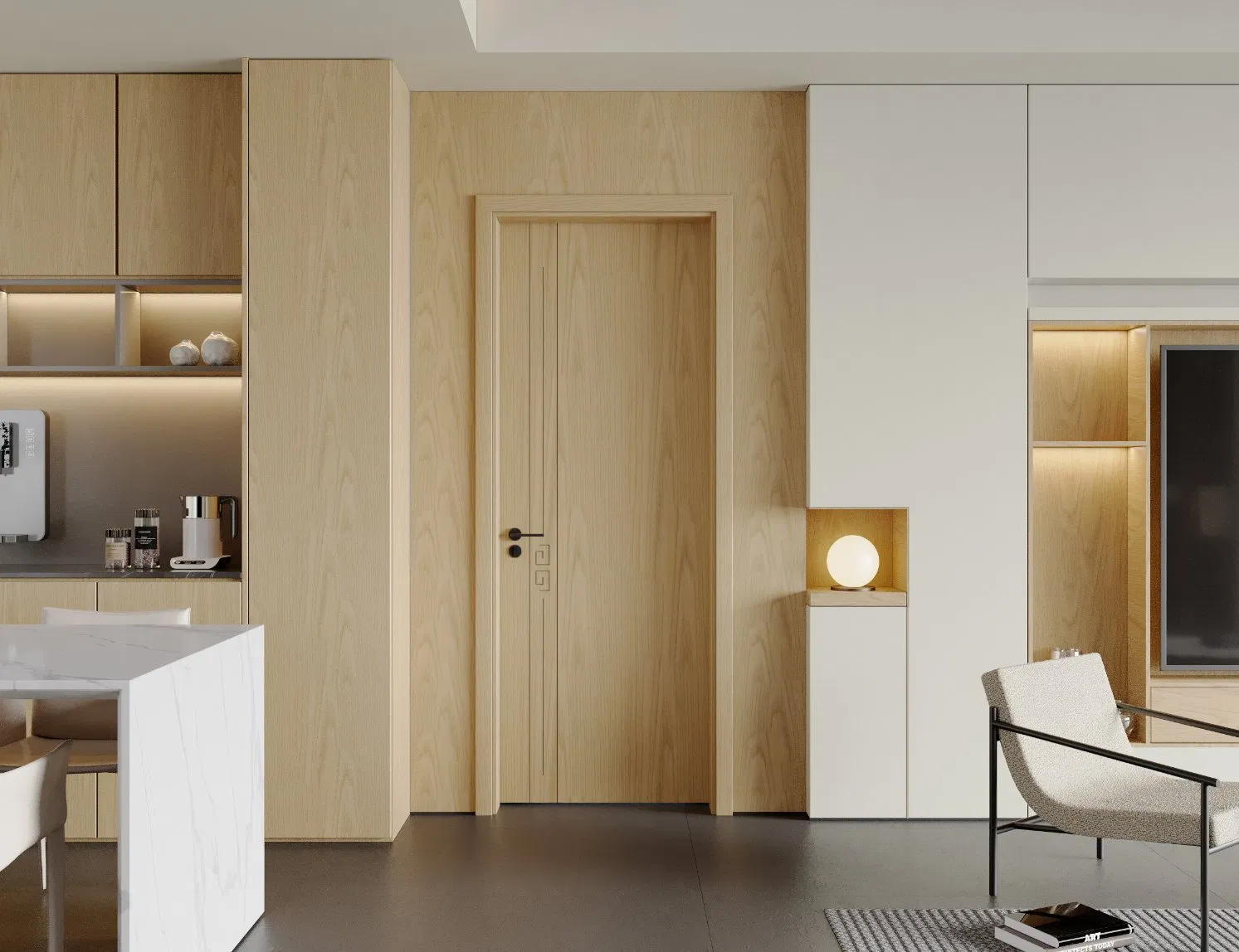 High-Quality WPC Door Designed for Professional Interior Spaces
