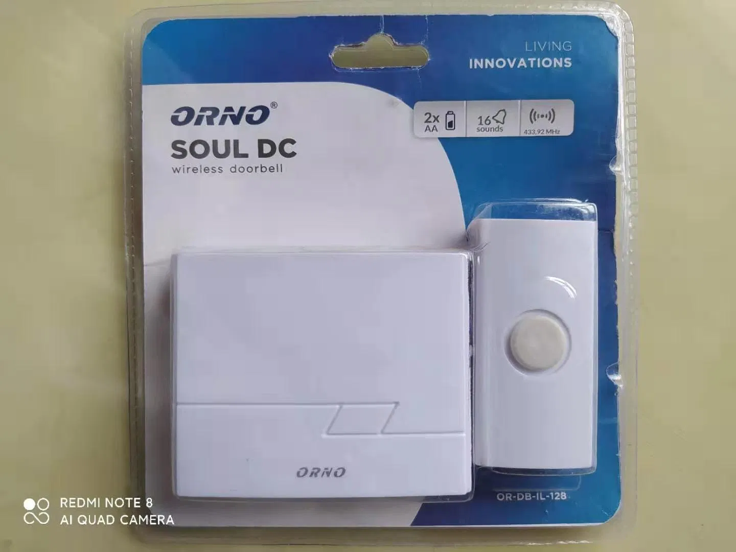 Digital Remote Control Wireless Doorbell Chime Eca32 1 to 2