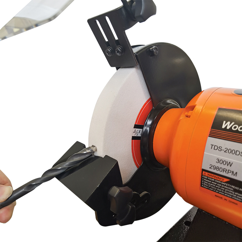 110V 8 Inch Dual Speed Bench Grinder with Wa Grinding Wheel