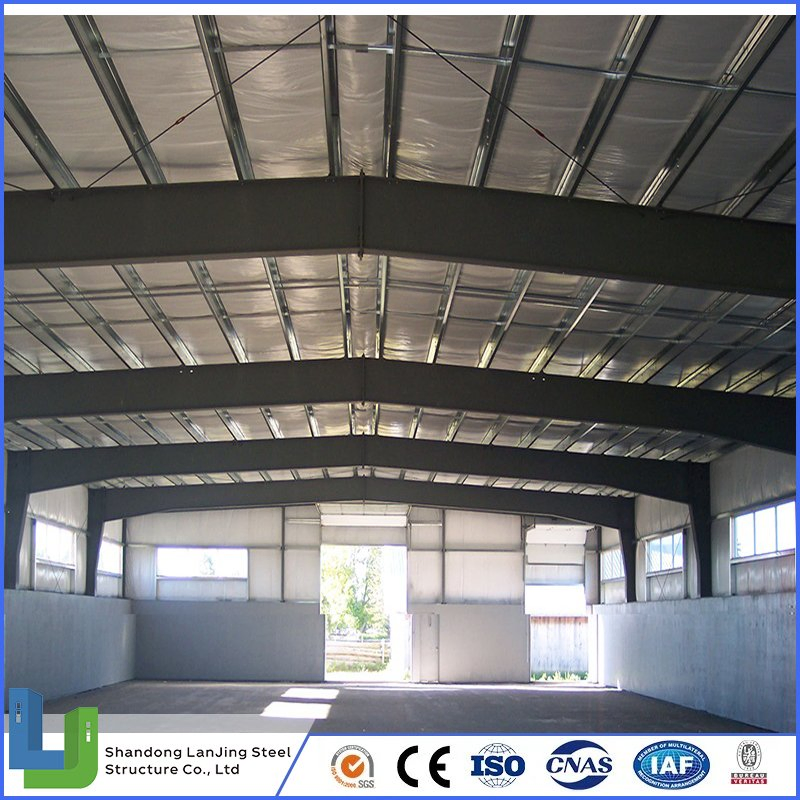 Anti-Earthquake Strong Durable Clear Span Good Quality Steel Structure Buildings with Mazzanine Floors