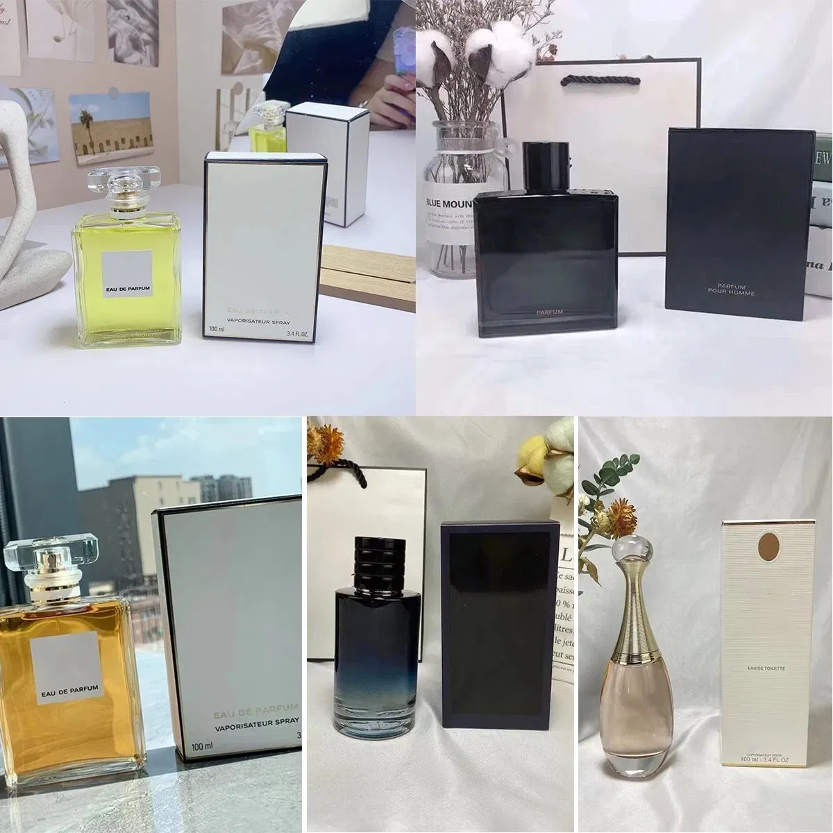 USA Warehouse 1-4 Working Days Delivery Top Quality Cologne Original Perfume 100ml Parfum with Receipt