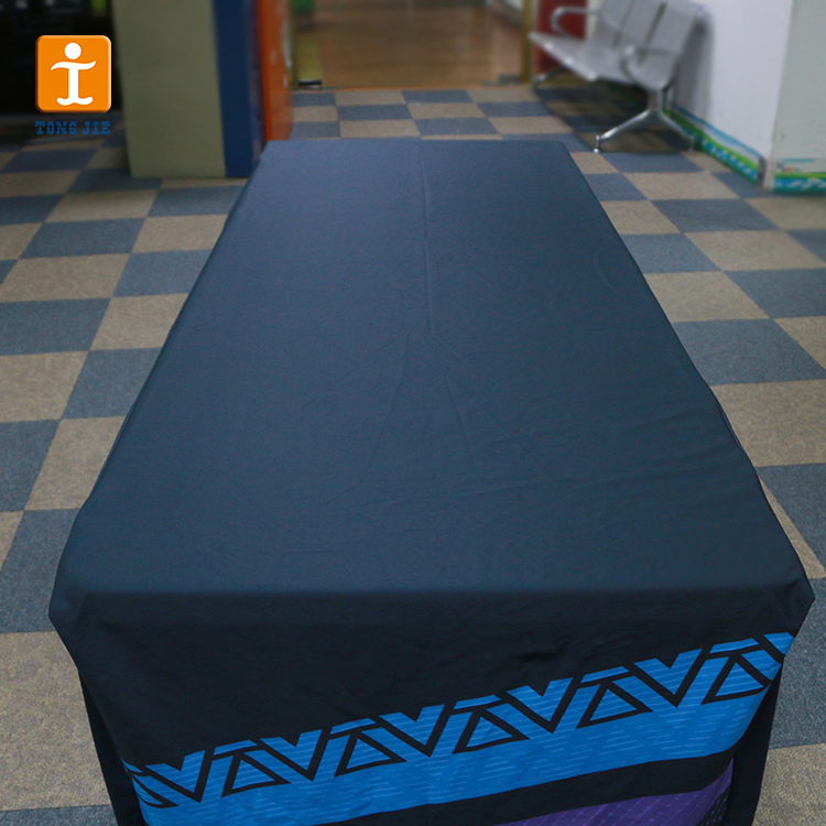 Custom Printing Fitted 6FT Stretch Event Tradeshow Table Cloth