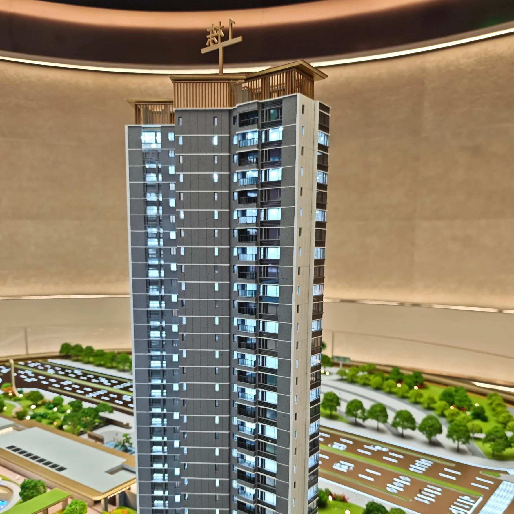 High Quality 3D Building Models with Lights for Real Estate Sales