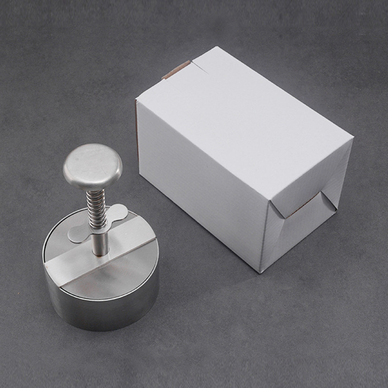 Stainless Steel Hamburger Maker Cooking Mould Meat Press Burger