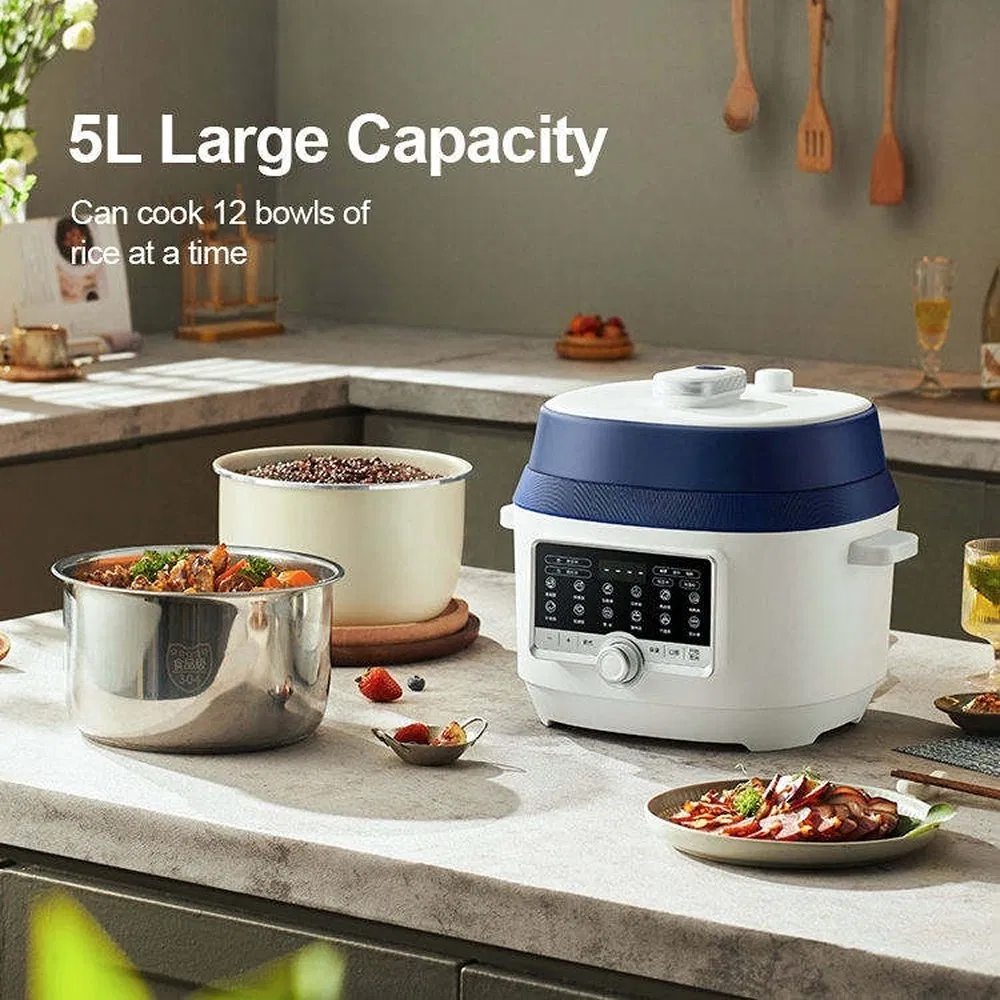 Factory Wholesale Zd-502da 5L Smart Digital LED Rice Cooker for Household