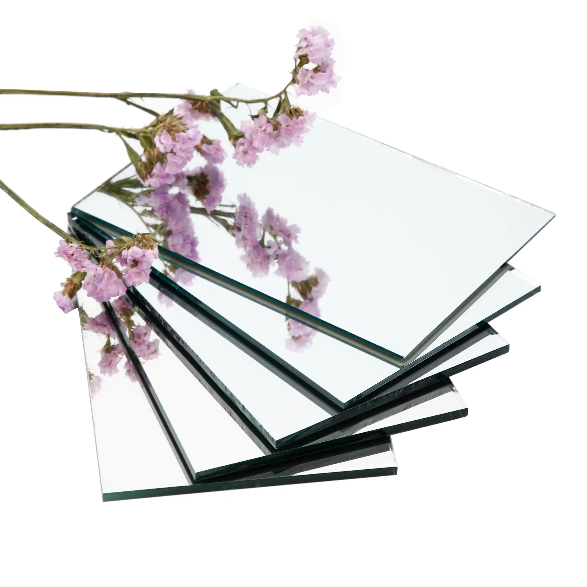 3mm 4mm 5mm 6mm Clear and Colorful Aluminum Mirror Glass/Silver Mirror/Copper Free Mirror/Colored Mirror Glass/Safety Bathroom Anti Fog Mirror