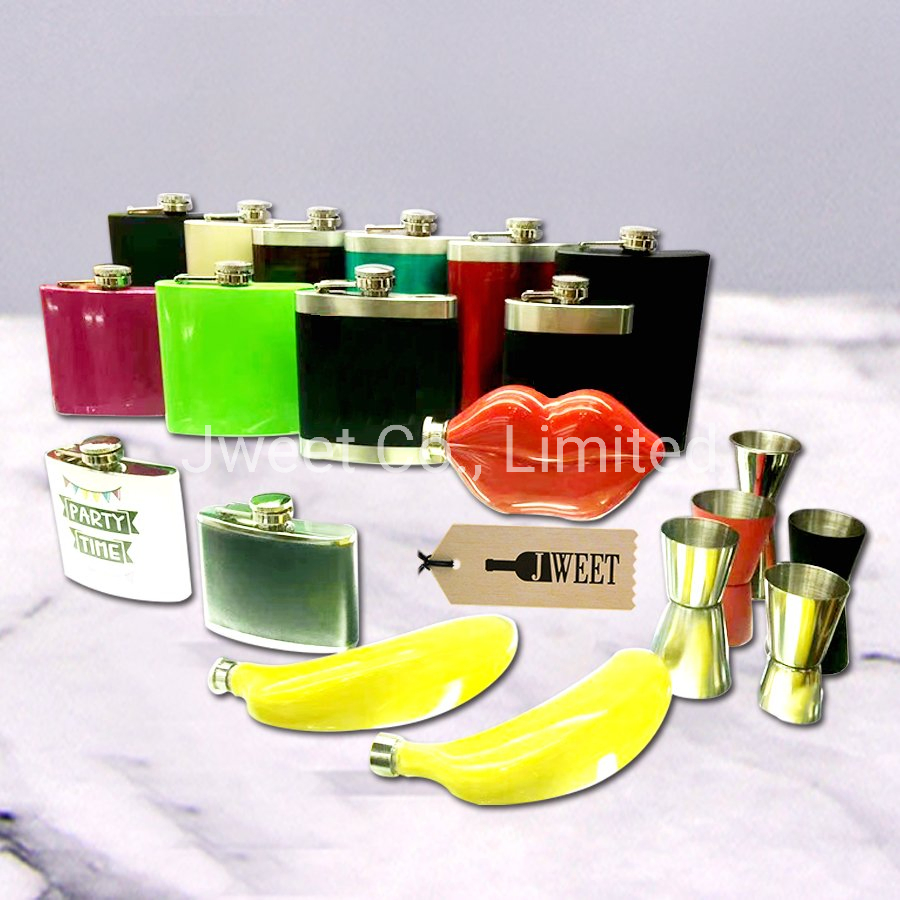 Leakproof Hip Flask Portable Square Liquor Pocket Flask