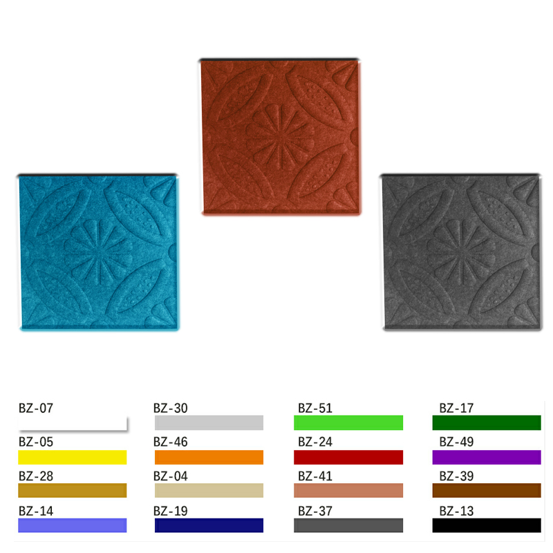 Polyester Fiber Embossed Soundproof OEM ODM Wallpaper Covering Eco-Friendly Decoration Material Sound Absorption Pet Fireproof Acoustic Wall Panel Board