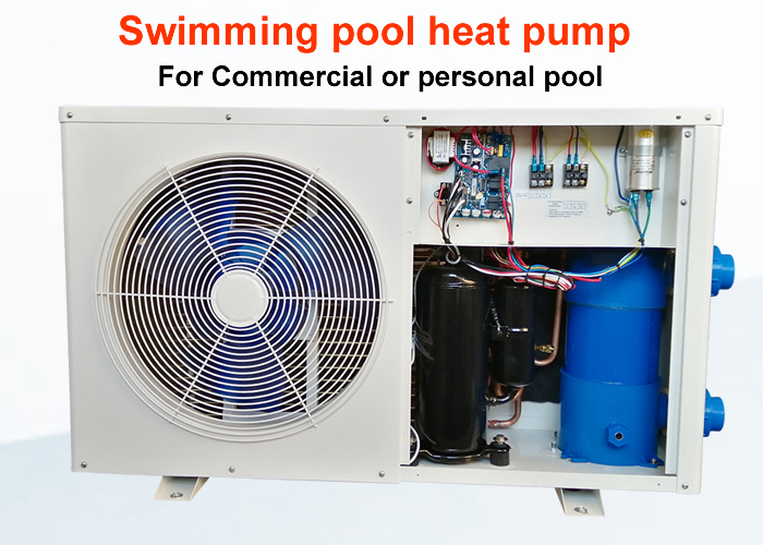 High Efficiency and Quality Air Source Swimming Pool Heat Pump Unit for Personal Small Pool or Public Commercial Big Pool