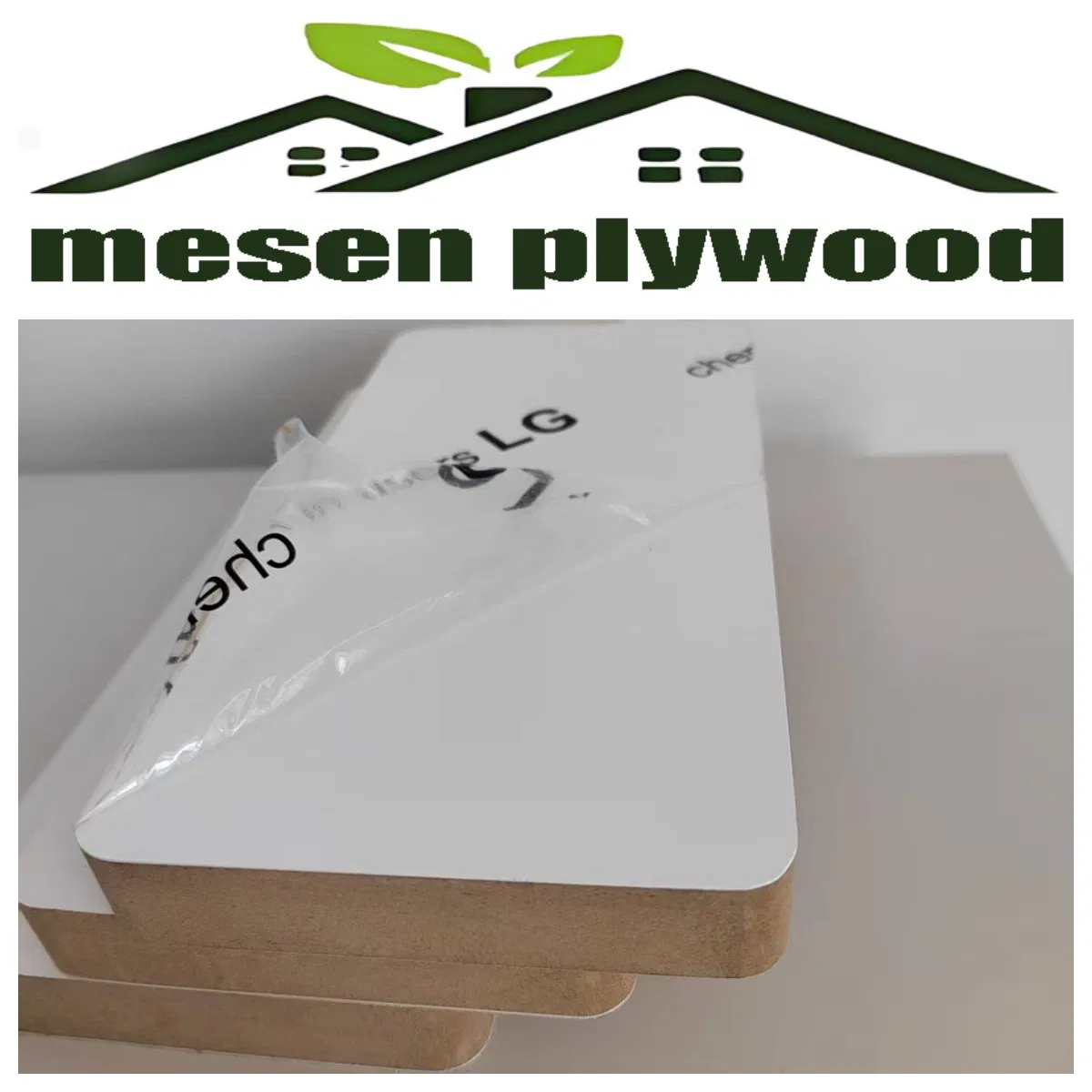 Big Size 2945mm Long Melamine Coated MDF Board