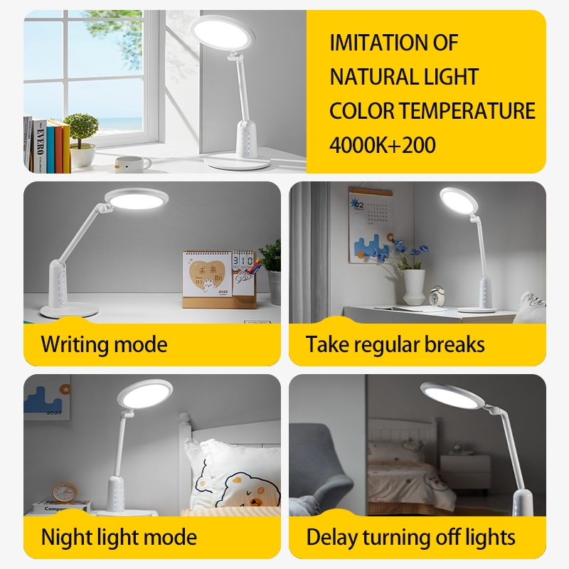 Healthy Lighting Prevent Myopia Rechargeable Reading Light LED Table Lamp