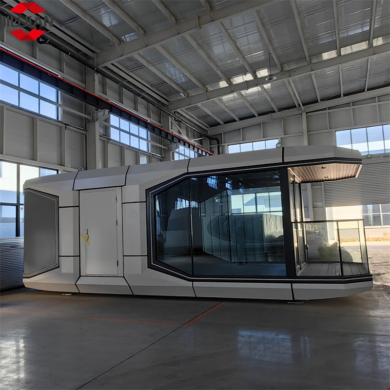 Modern Camping Prefabricated Tiny Camping Space Capsule House with Intelligent System