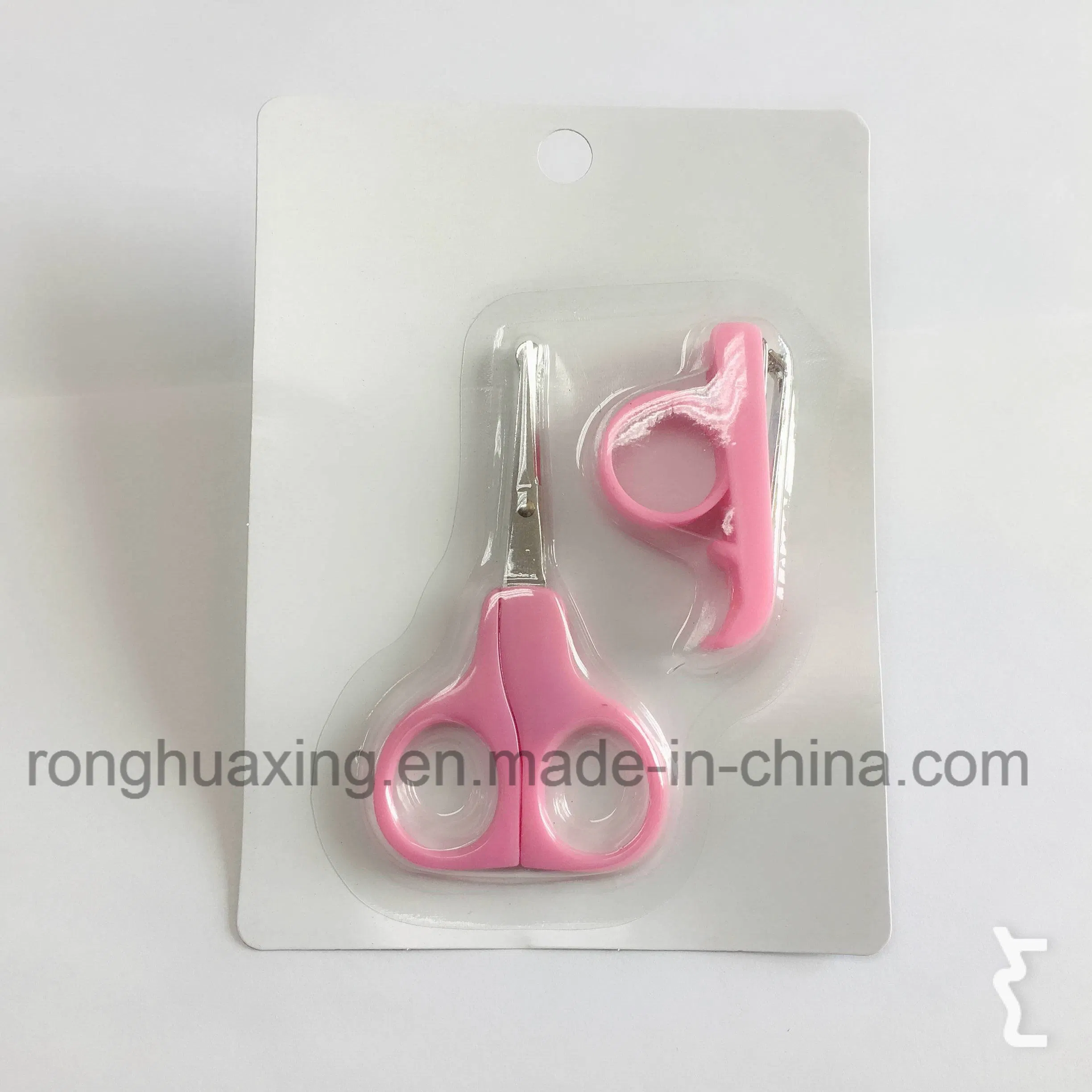 2PCS Baby Manicure Nail Clippers Set with Blister Card Pack