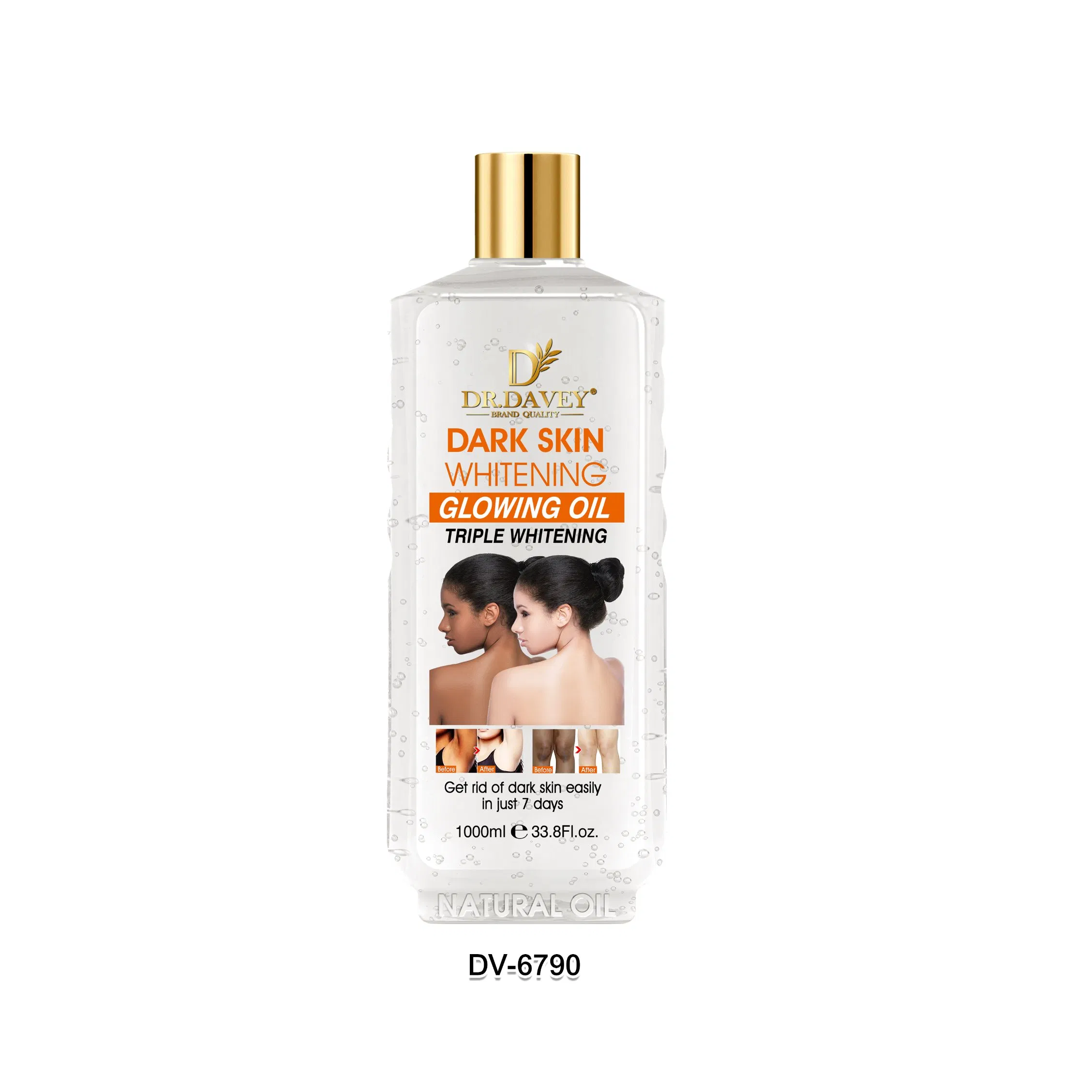 Dr. Davey Dark Skin Whitening Glowing Oil 1000ml