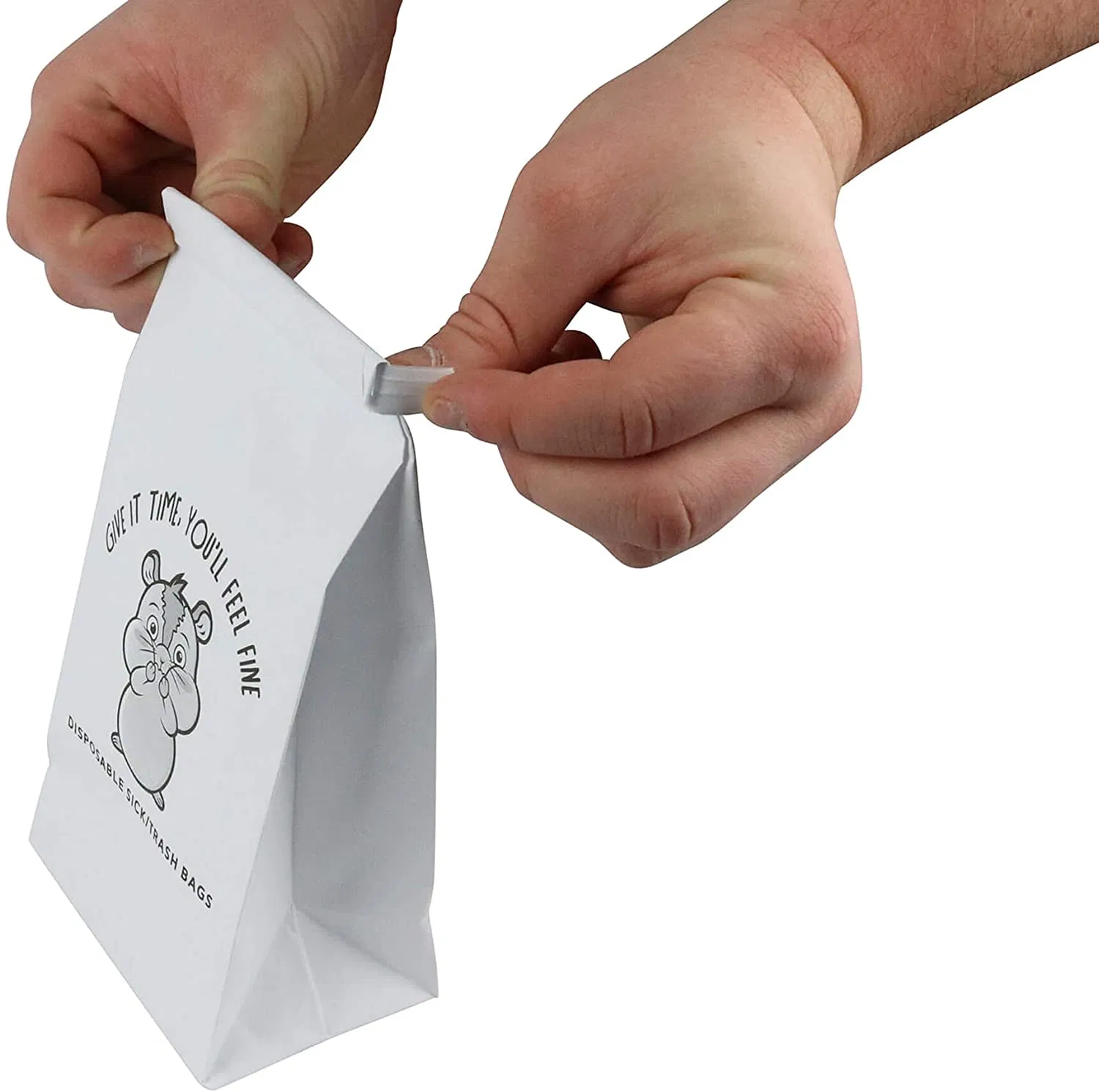 Wholesale Custom Disposable Waterproof Air Sickness Vomit Paper Bag