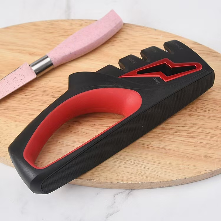 Compact Handheld Kitchen Gadgets Knife Sharpener for Home Chefs and Professionals