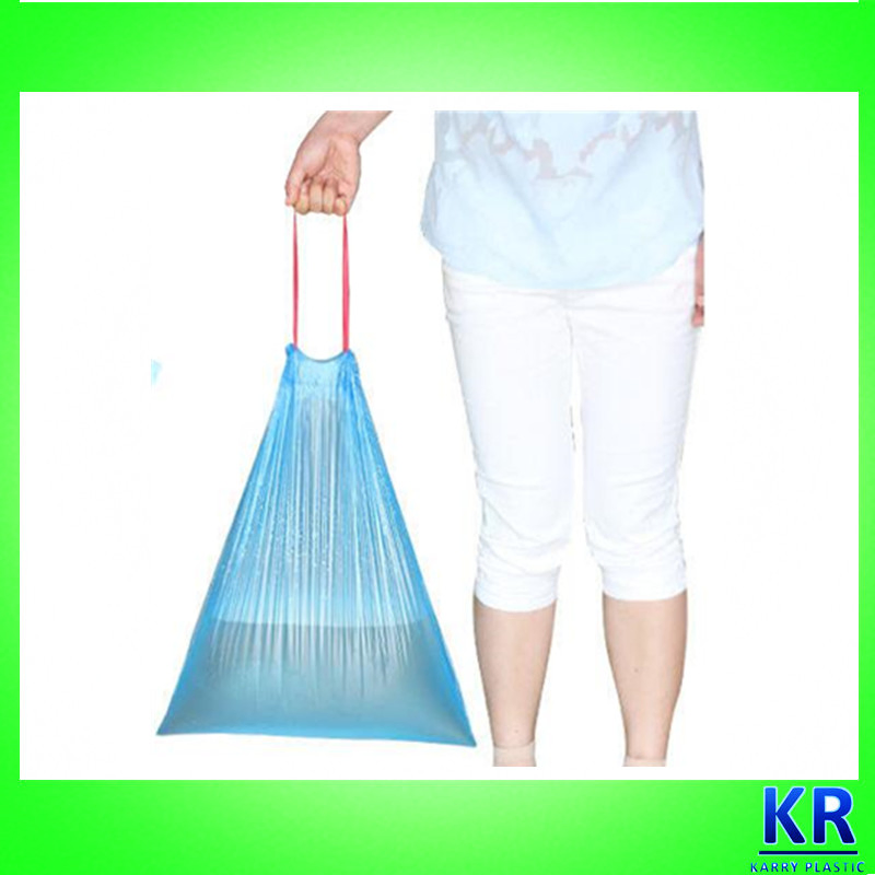 HDPE Plastic Bags, Packing Bags, Drawstring Garbage Bags