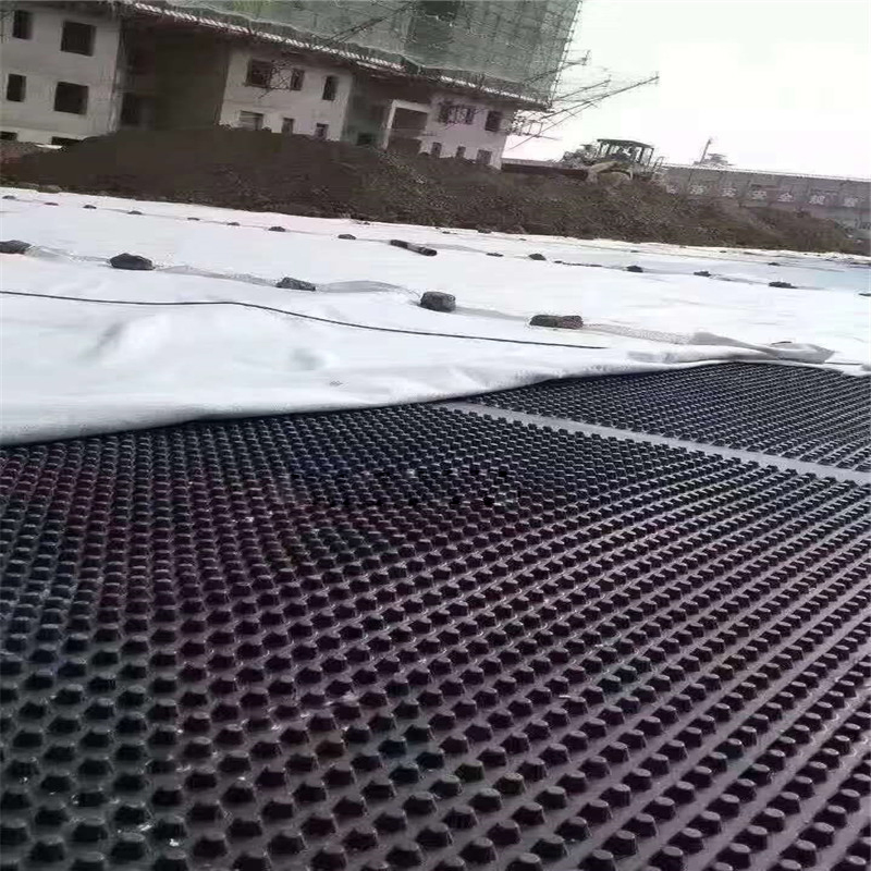 Composite Dimple Drainage Sheet with Nonwoven Geotextile