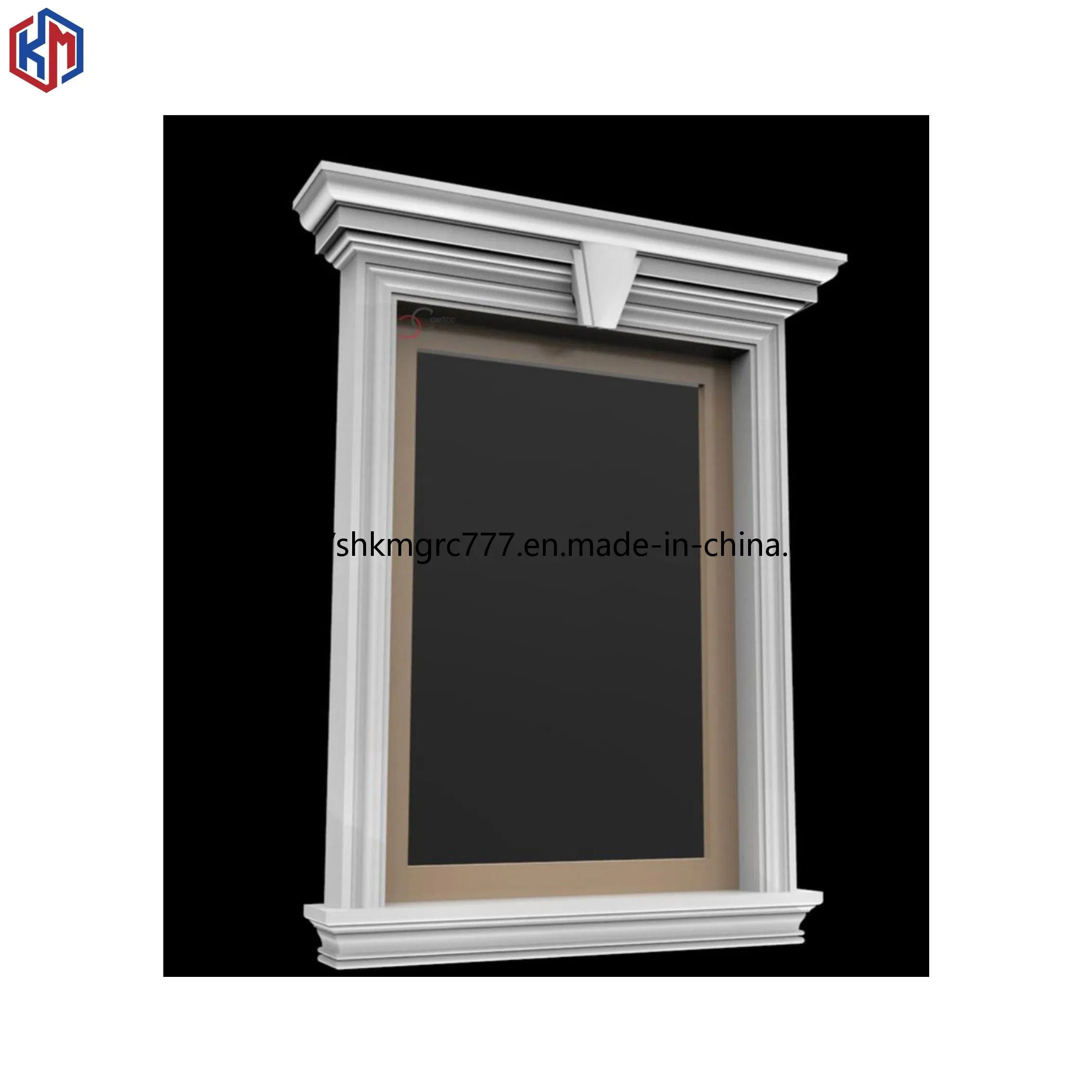 Factory Price Grc Durable Waterproof Light Weight Decorative Metal Window Frame Jamb Mouldings Sill