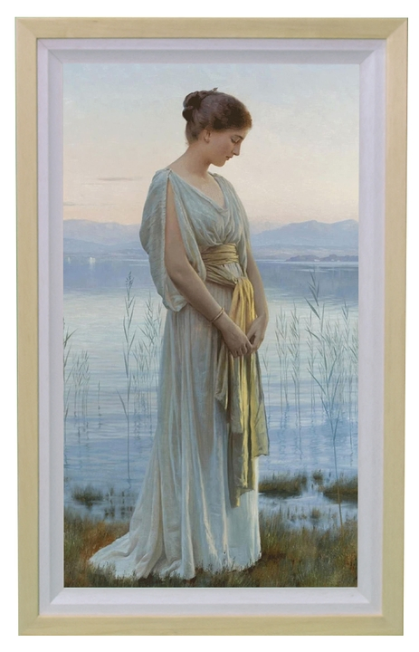 24-Inch Digital Picture Frame Electronic Photo Frame with Auto-Rotate Wall Mountable Instant APP Sharing of Photos/Videos