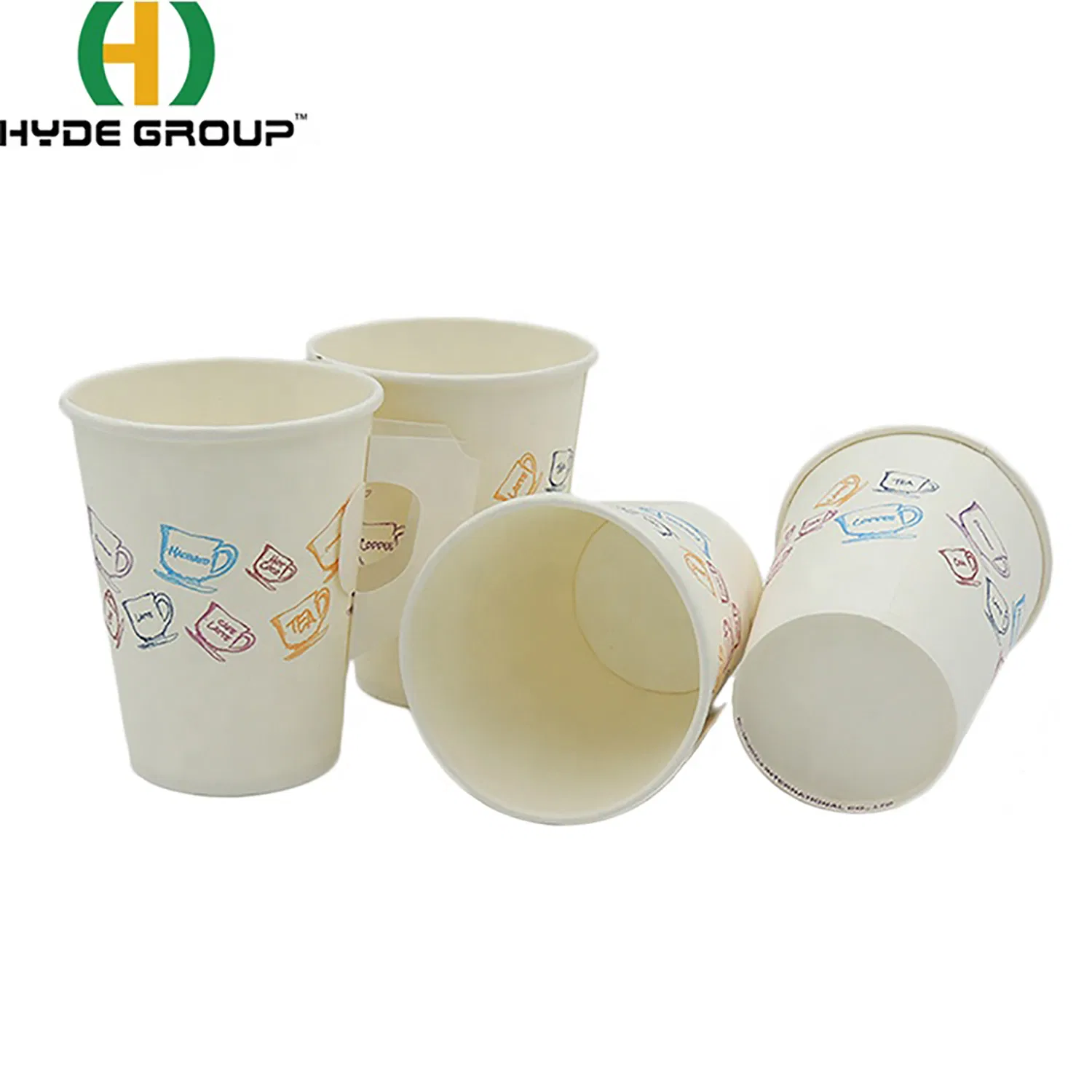 Disposable Beverage Use Handle Style Paper Cup with Handle