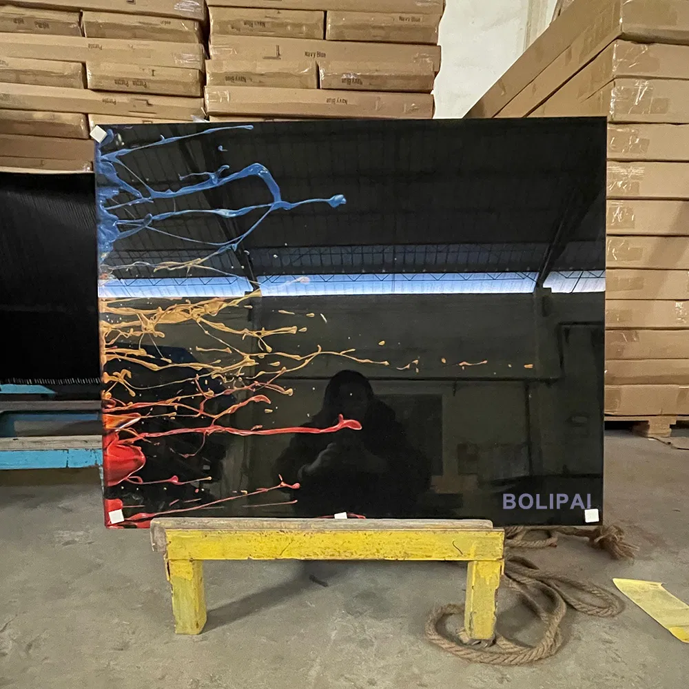 Custom Bengal India UV Printing Refrigerator Glass Panel