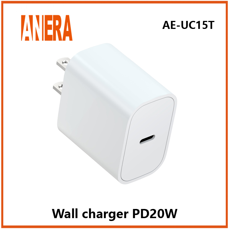 Универсальное зарядное устройство 20W PD с EU/US/UK вилками