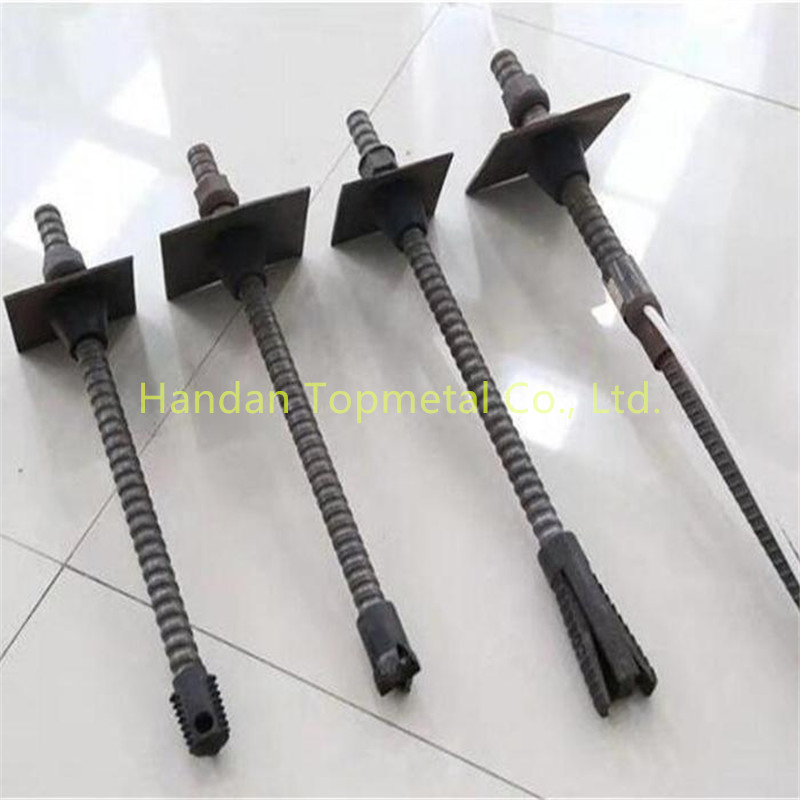 Threaded Hollow Anchor Bar with Self Drilling Anchor System for Engineering