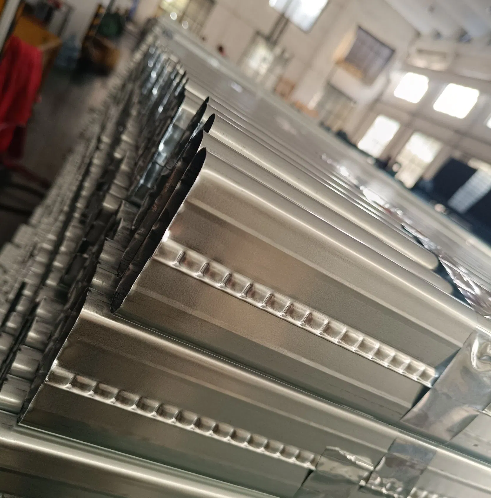 90mm Galvanized Post Tension Flat Pipe for Prestressed Buildings