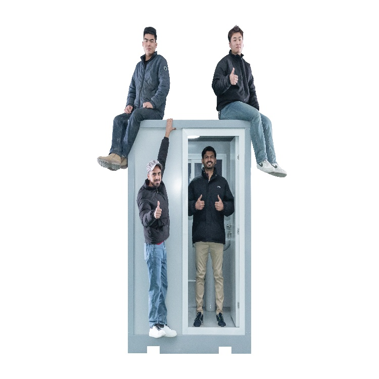 Factory Price Prefabricated Wc Cheap Portable Toilets Restroom Container Outdoor Public Luxury Movable Shower Mobile Bathroom Prefab Portable Toilet