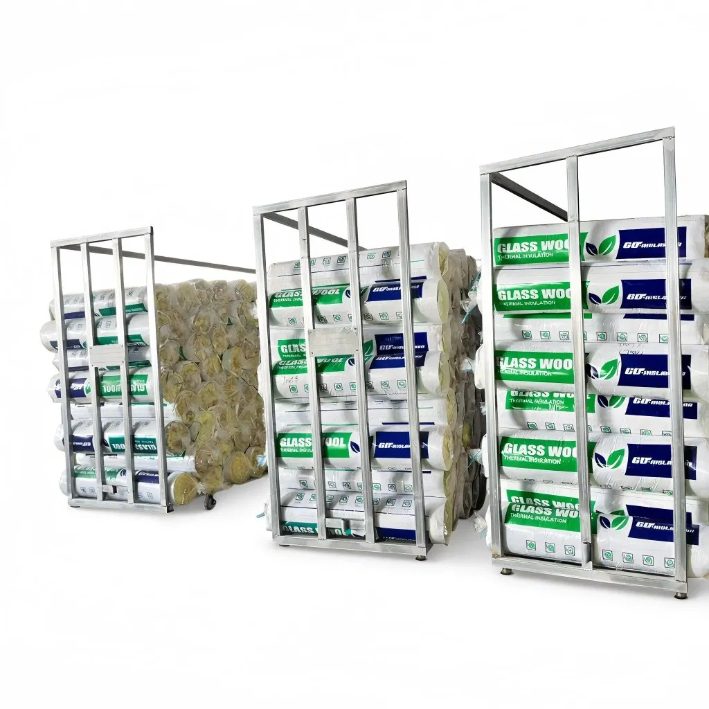 China Factory 10-48kg/M3 Density Formaldehyde-Free Fiberglass Acoustic Insulation for Building Construction