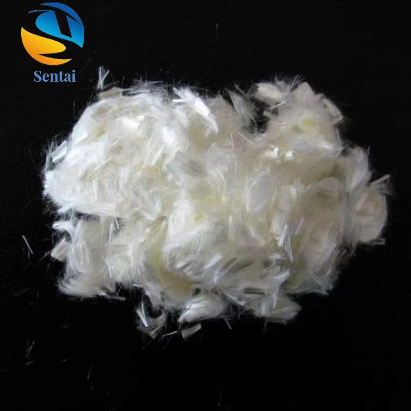 Polypropylene Anti Cracking Fiber Industrial Factory Warehouse Parking Lot Road Construction Road Surface Anti Cracking Polypropylene Fiber