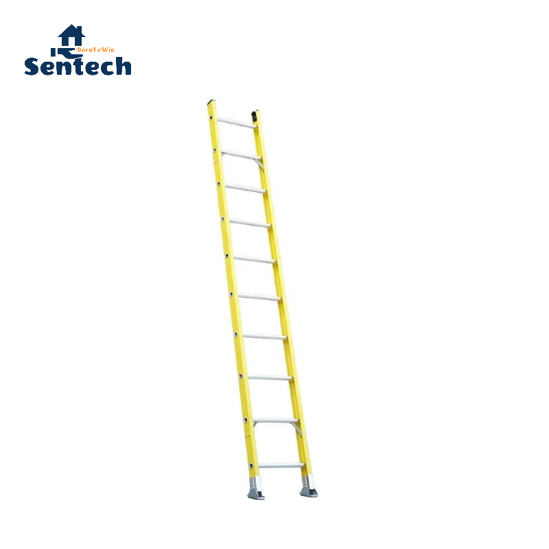 Hot Sale Portable Fiberglass Step Ladder for ANSI FRP Single Straight Ladder