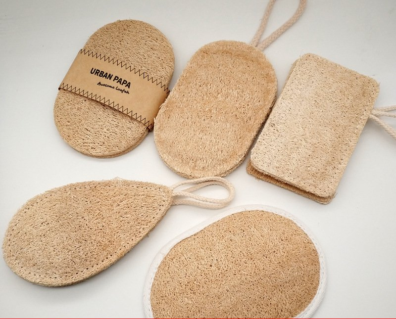 Natural and Eco-Friendly Biodegradable Loofah Sponge for Washing