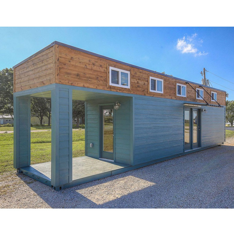 Modular Prefab Shipping/Flat Packed/Assemble/Foldable Container Homes/House for Villa/Construsion/Office/Shop/Hotel with Window/Door/Facade Deoration