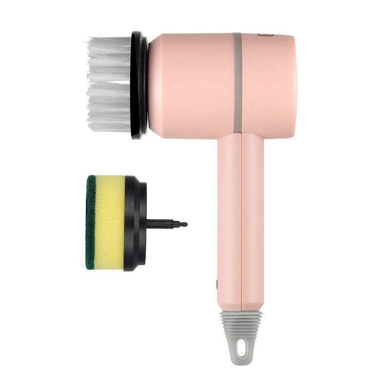 Automatic Spin Scrubber Wireless USB Rechargeable Kitchen Electric Cleaning Brush
