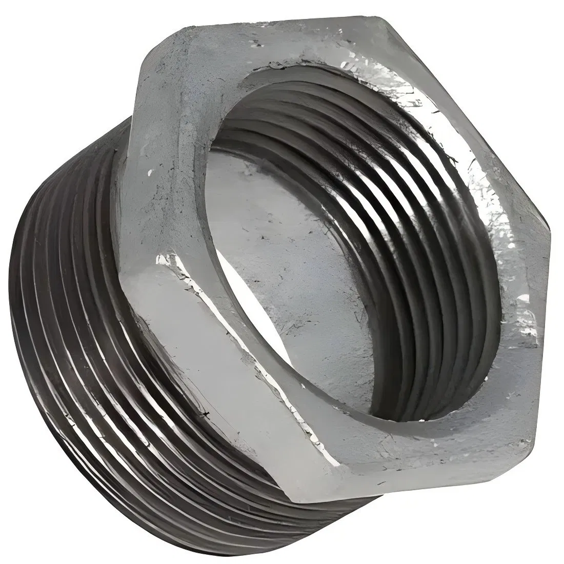 3/4-Inch Forged Stainless Steel Hex Bushing for High Pressure