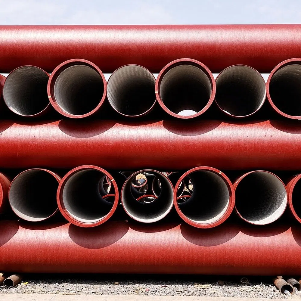 Long Lifespan 5700mm-6000mm Length Sand Cast Ductile Cast Iron Pipe