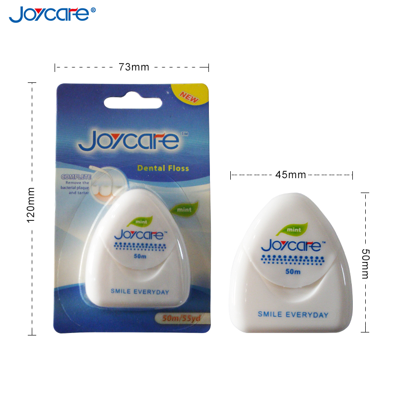 High Quality 50m Dental Floss Waxed&Mint