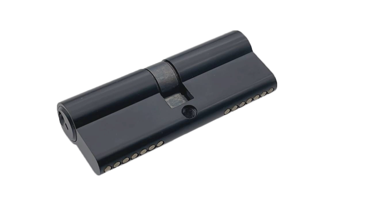 60mm Cylinder Sx60c Zinc Body Brass Core 3 Normal Iron Key Double Open Cylinder