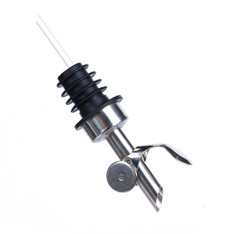 Elegant Gold Plated Oil Pourer with Unique Back Flow Design