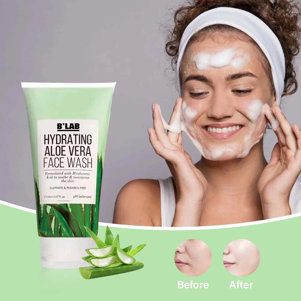 OEM Cosmetics Hydrating Aloe Vera Face Wash for All Skin Types