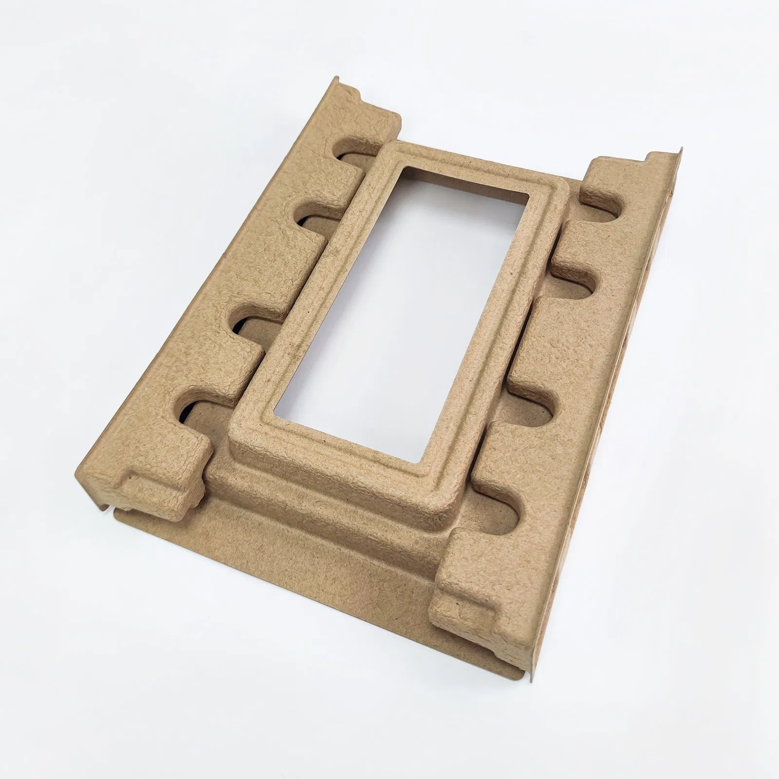 Kbd Pulp Molded Box for Industrial Parts Biodegradable and Eco-Friendly