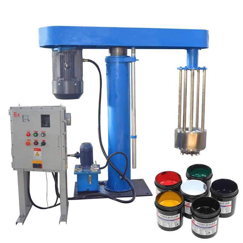 Ceramic Pins Bead/Sand/Pearl Mill 1200L Grinding Basket Mill for Paint Coating Ink Pigment Dyes with Cooling Jacket