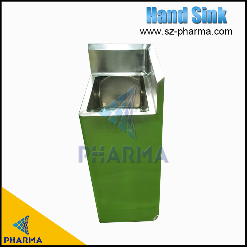 Laboratory Cleanroom Medical Equipment Stainless Steel Hand Sink for Washing with Faucet