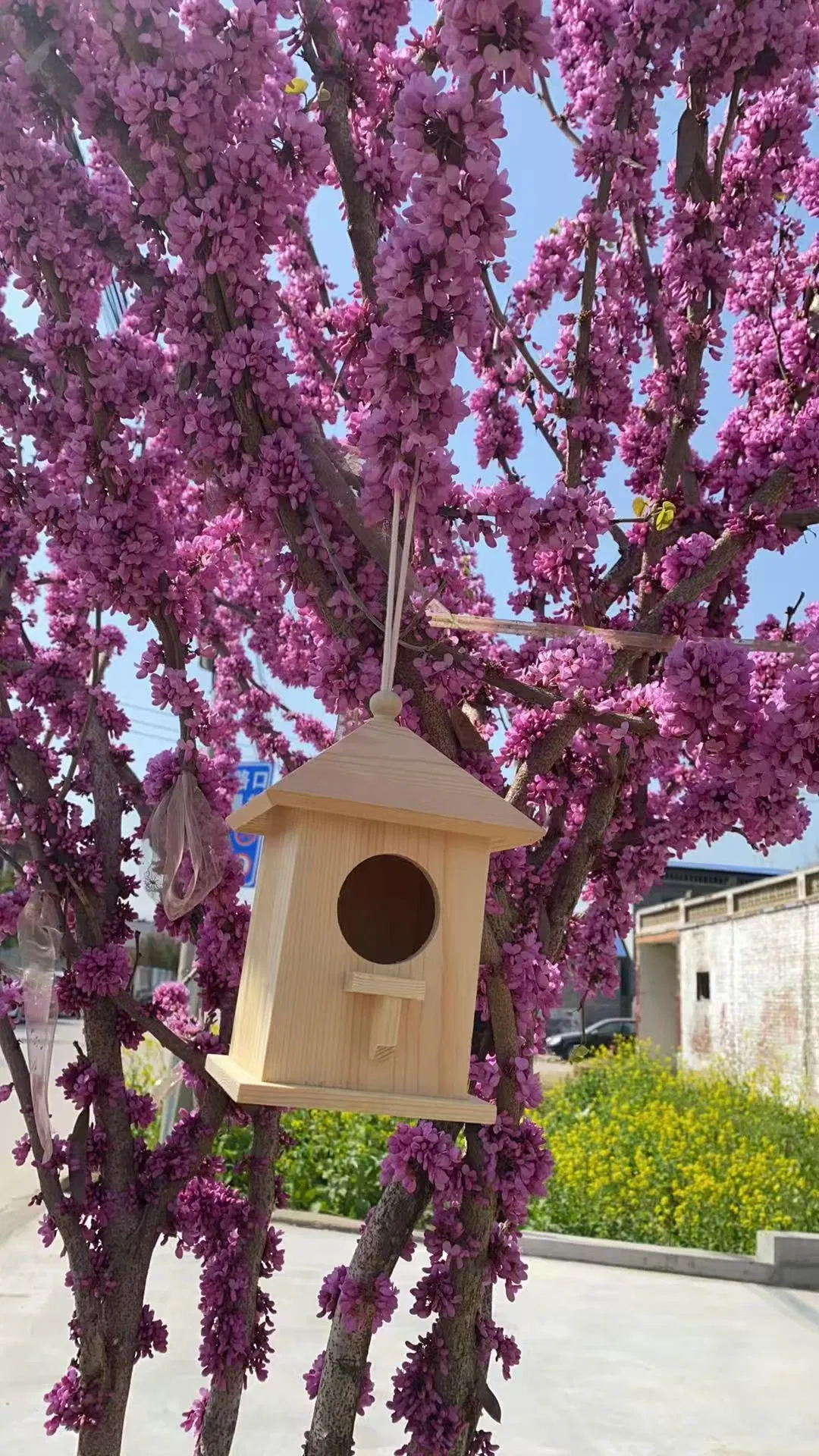 Bulk Order Eco Friendly Garden Ornaments Wildlife Habitat Accessories Bird House