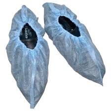 Waterproof Blue Disposable Shoe Covers for Medical Use