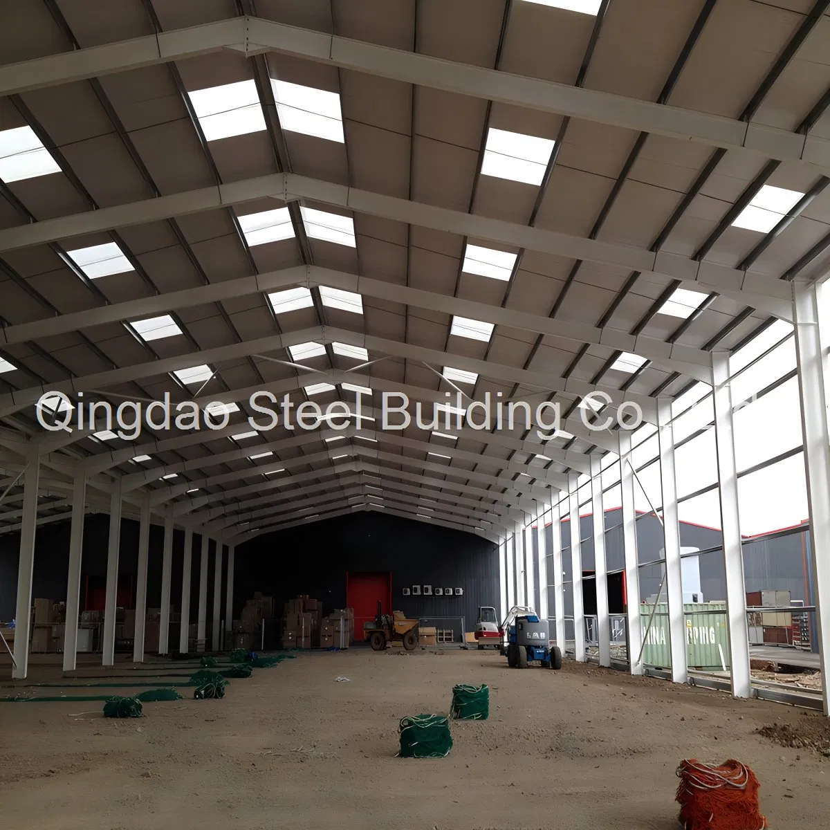 Factory Supply China Prefabricated Steel Structure Warehouse/Prefab Steel Farm Storage Shed Building