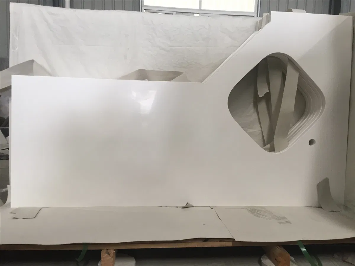 Wholesale Large Slab Quartz Prefabricated Quartz Countertops