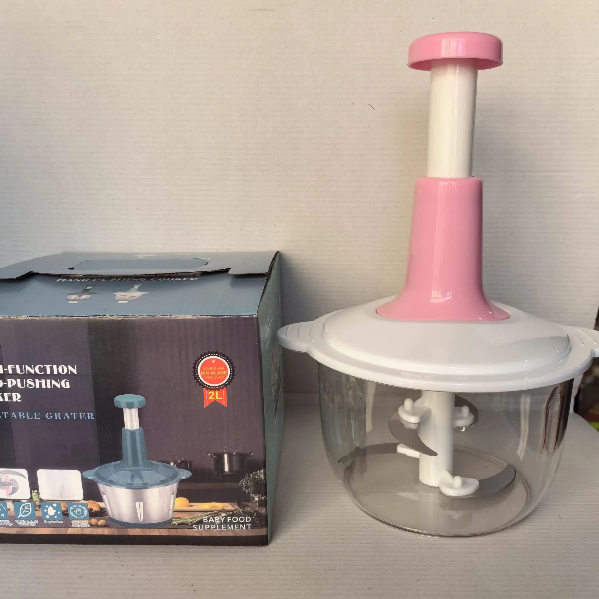 Multi-Purpose Household Kitchen Cooking Machine Manual Meat and Vegetable Grinder